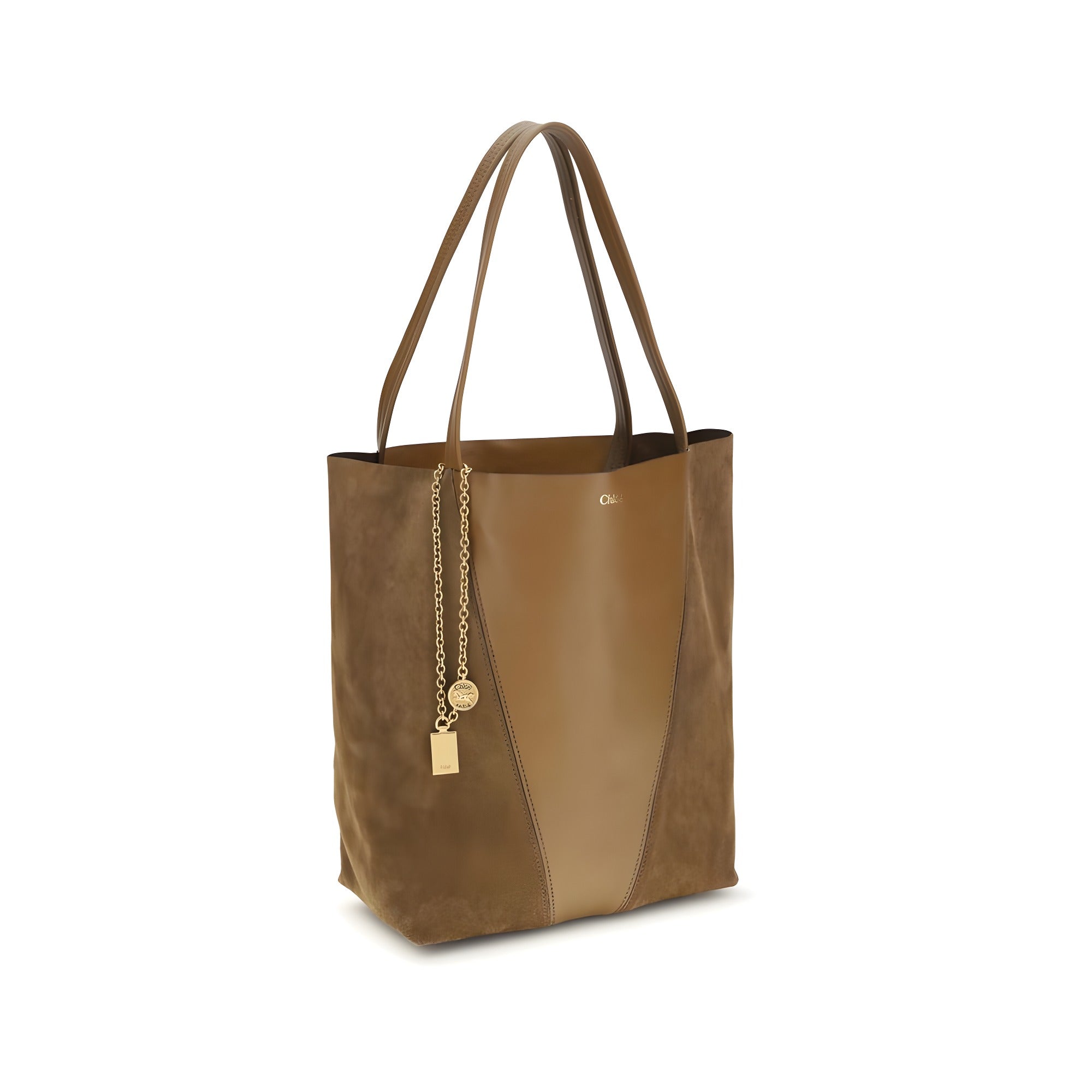Chloé Beige Calf Leather Shoulder Bag