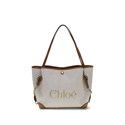 Chloé Beige Cotton Shoulder Bag