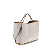 Chloé Beige Cotton Shoulder Bag