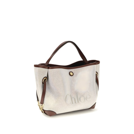 Chloé Beige Fabric Handbag