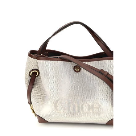 Chloé Beige Fabric Handbag