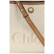 Chloé Beige Fabric Shoulder Bag