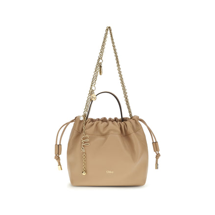 Chloé Beige Lambskin Shoulder Bag