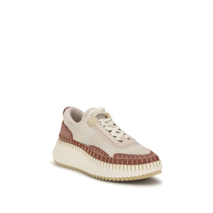 Chloé Beige Chunky Sneakers