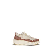 Chloé Beige Chunky Sneakers