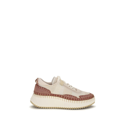 Chloé Beige Chunky Sneakers
