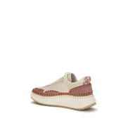 Chloé Beige Chunky Sneakers
