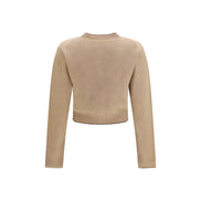 Chloé Beige Wool Cardigan