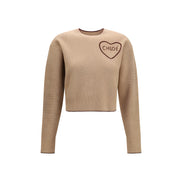 Chloé Beige Wool Sweatshirt