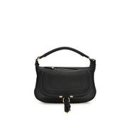 Sac à bandoulière Chloé en cuir de veau noir Bos Taurus
