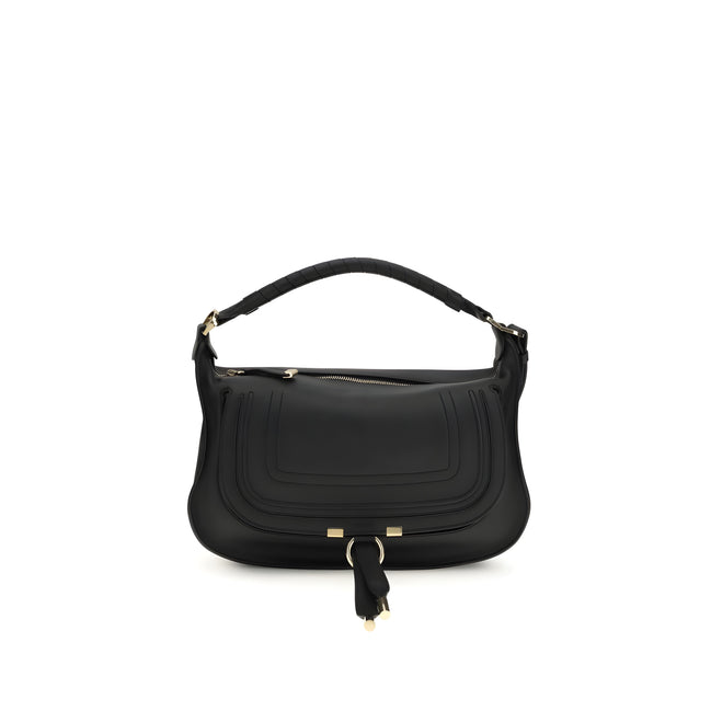 Sac à bandoulière Chloé en cuir de veau noir Bos Taurus
