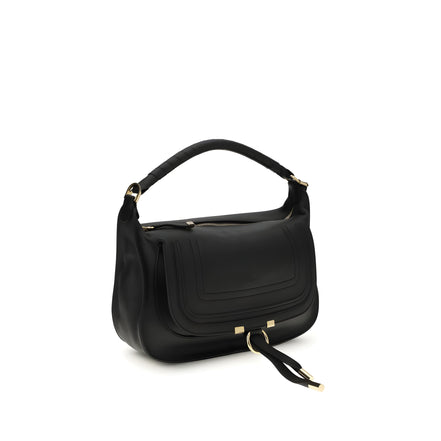 Sac à bandoulière Chloé en cuir de veau noir Bos Taurus