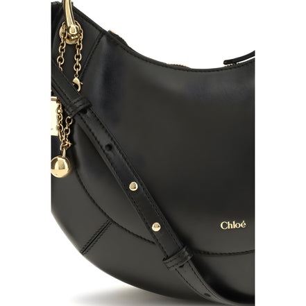 Chloé Black Marcie Shoulder Bag