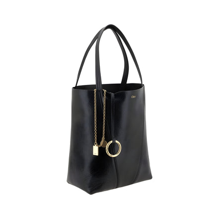Chloé Black Spin Shoulder Bag