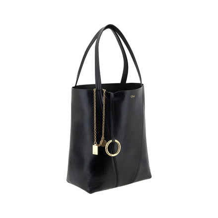 Chloé Black Spin Shoulder Bag