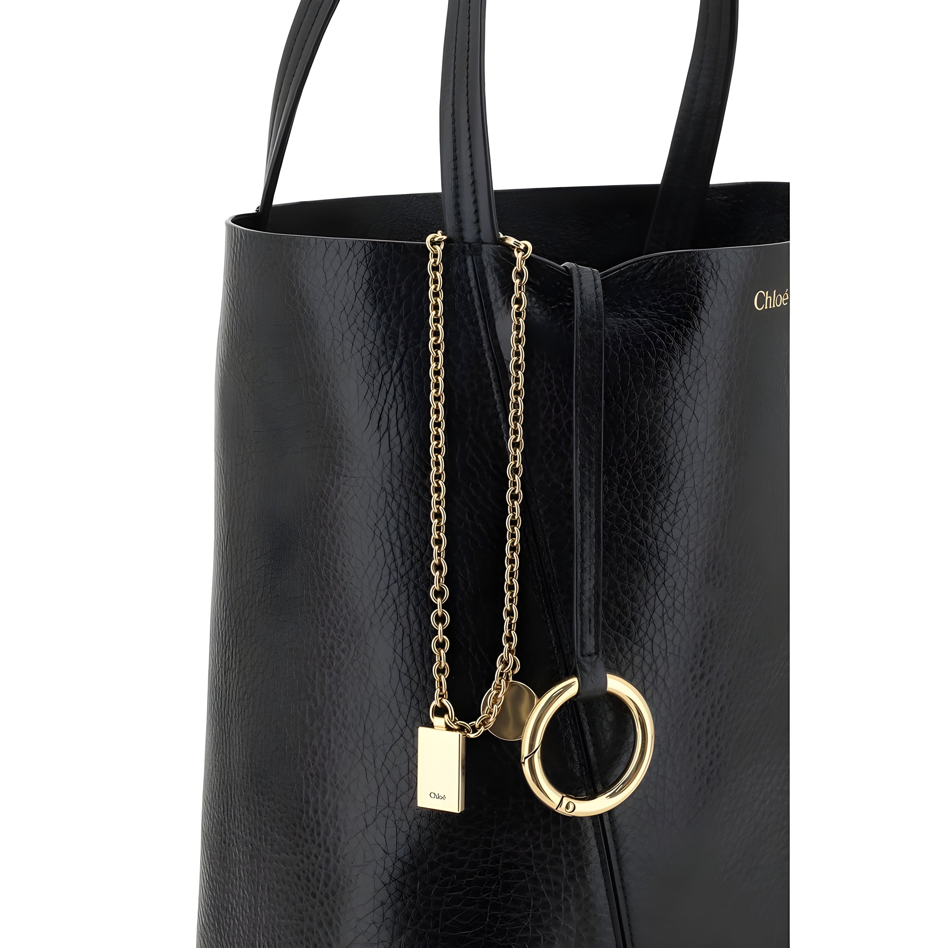 Chloé Black Spin Shoulder Bag