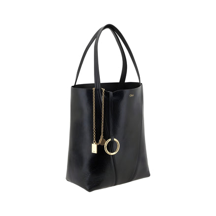 Chloé Black Spin Shoulder Bag