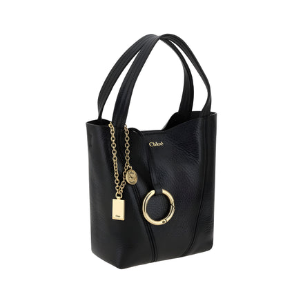 Chloé Black Spin Mini Shoulder Bag