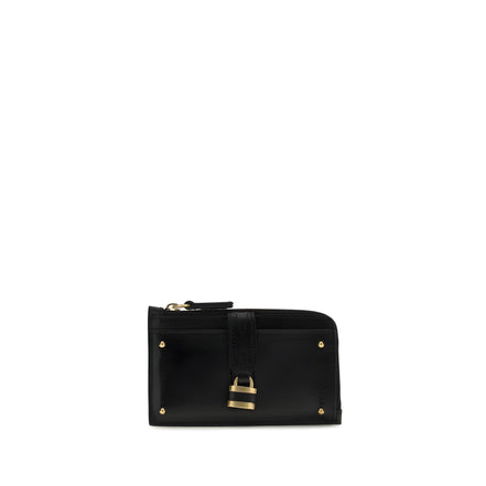 Chloé Black Leather Coin Purse