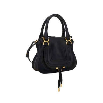 Chloé Black Marcie Shoulder Bag