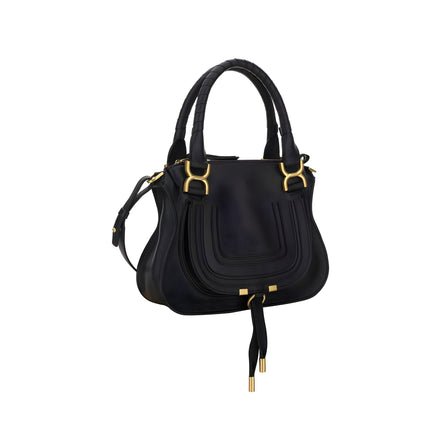Chloé Black Marcie Shoulder Bag