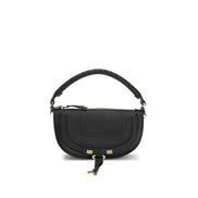 Chloé Black Calf Leather Shoulder Bag