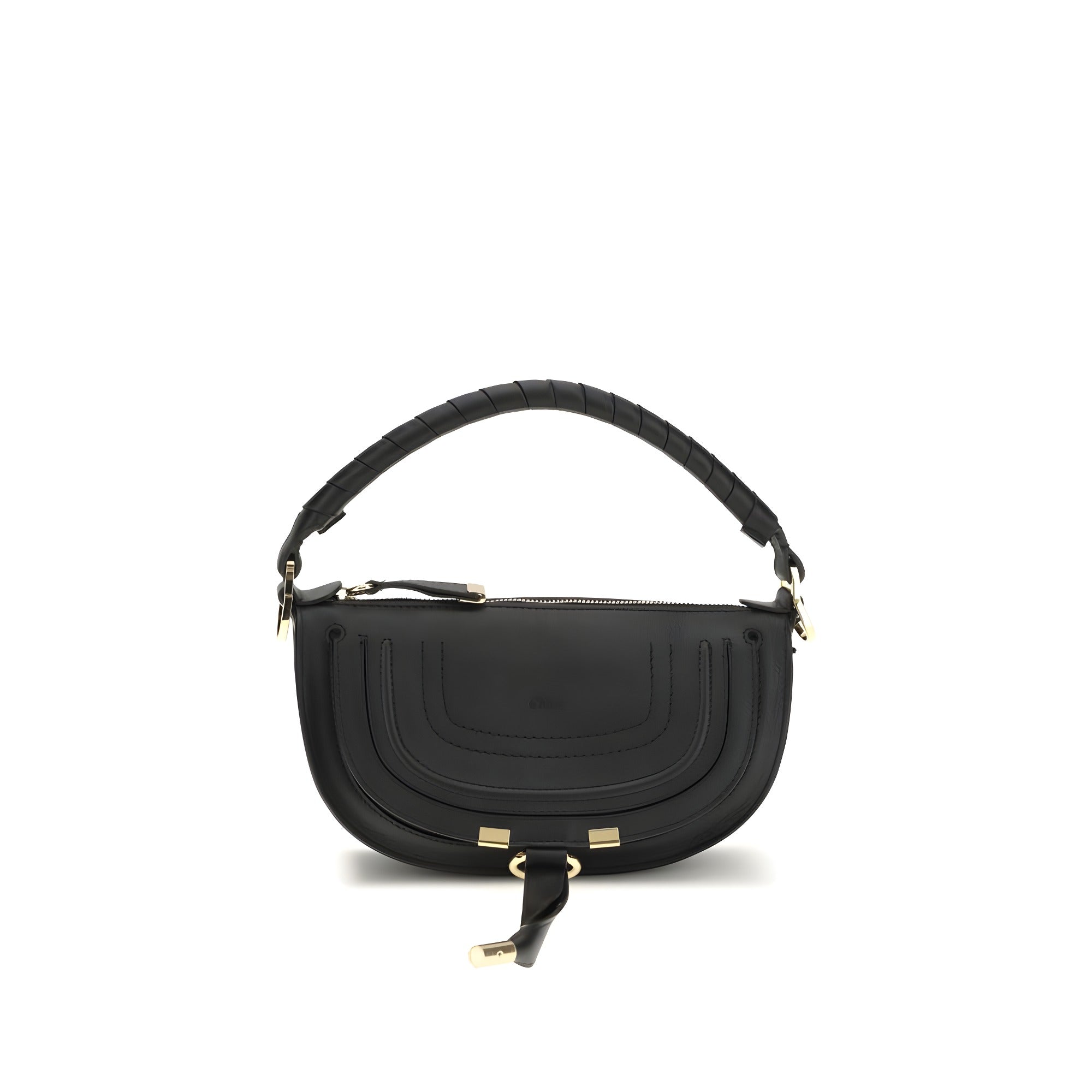 Chloé Black Calf Leather Shoulder Bag