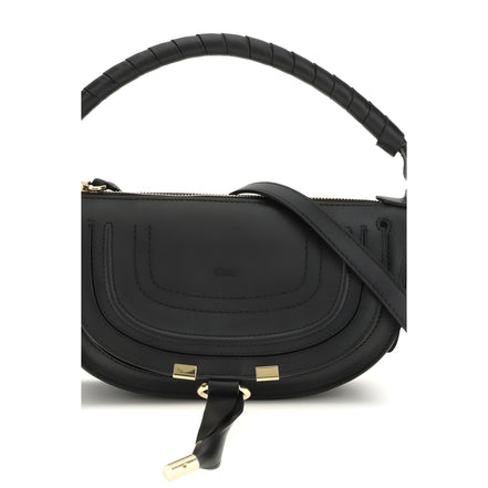 Chloé Black Calf Leather Shoulder Bag