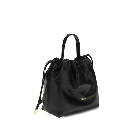 Chloé Black Leather Shoulder Bag