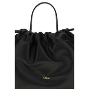 Chloé Black Leather Shoulder Bag