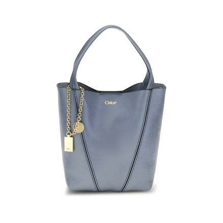 Chloé Blue Calf Leather Shoulder Bag
