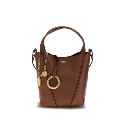 Chloé Brown Spin Shoulder Bag