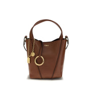 Chloé Brown Spin Shoulder Bag