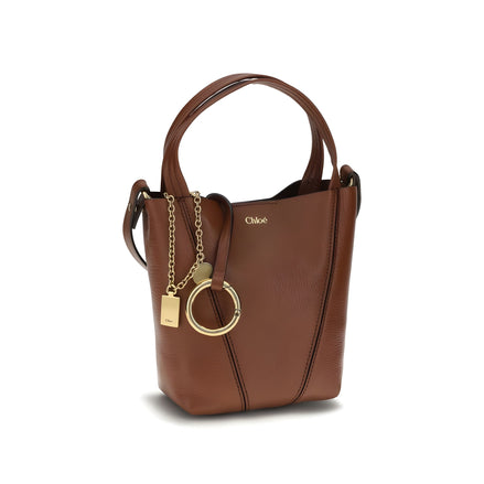 Chloé Brown Spin Shoulder Bag