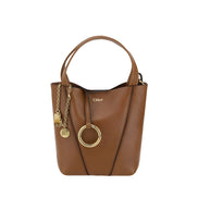 Chloé Brown Spin Shoulder Bag