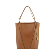 Chloé Brown Spin Medium Shoulder Bag
