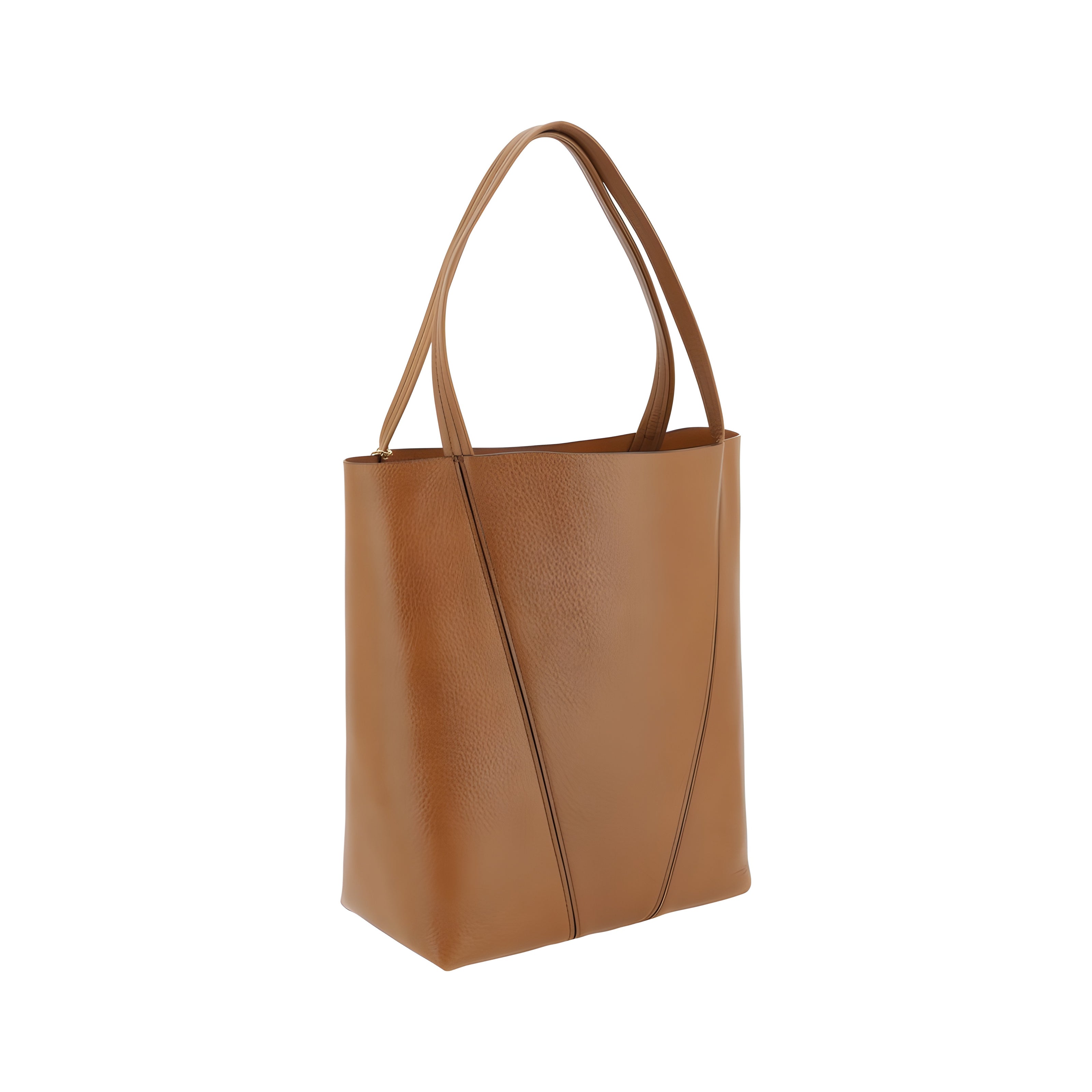Chloé Brown Spin Medium Shoulder Bag