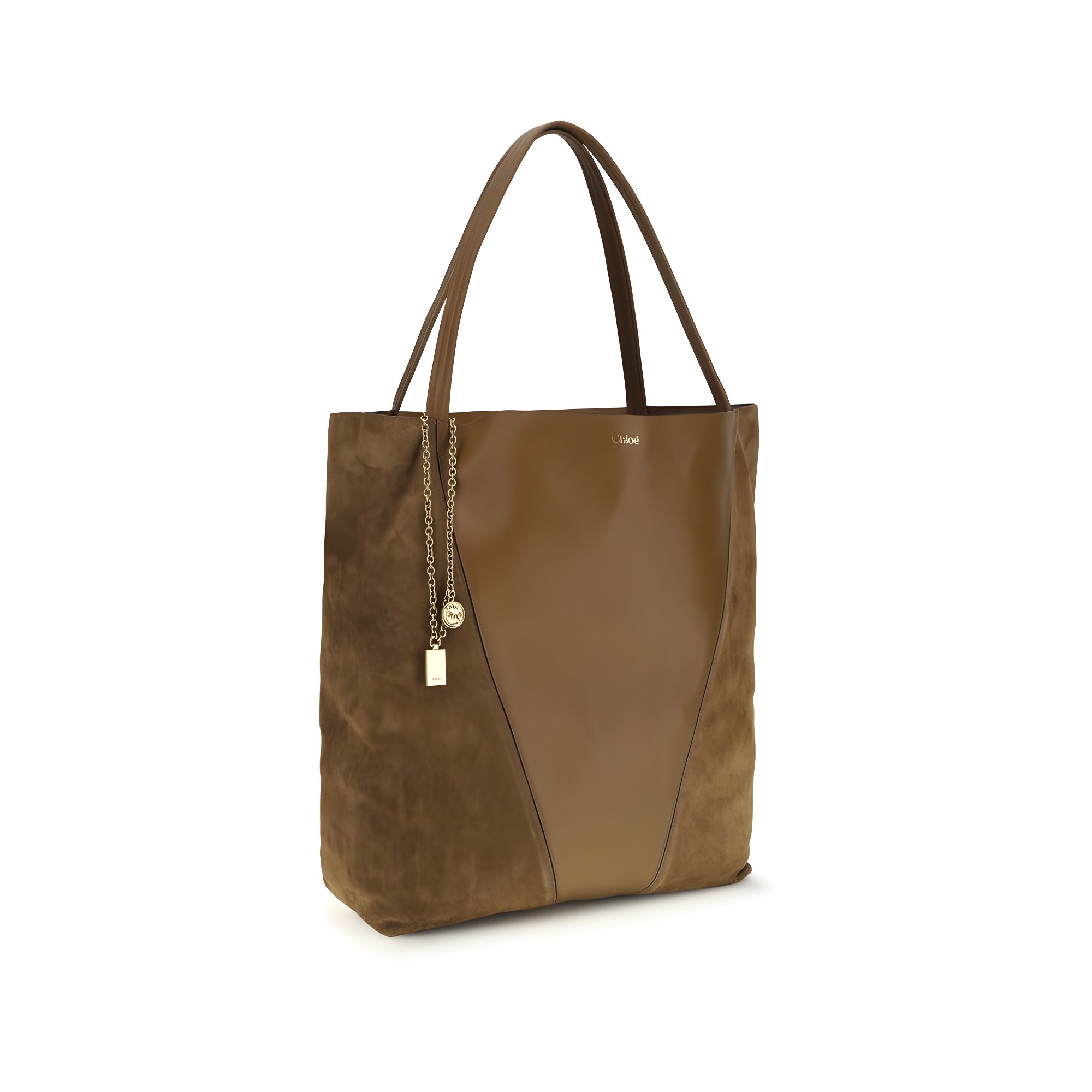 Chloé Brown Calf Leather Shoulder Bag