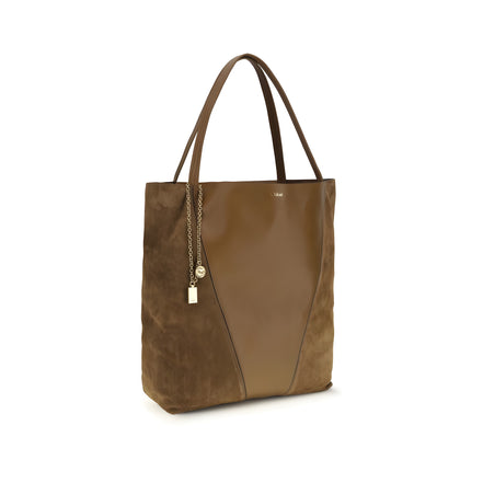 Chloé Brown Calf Leather Shoulder Bag
