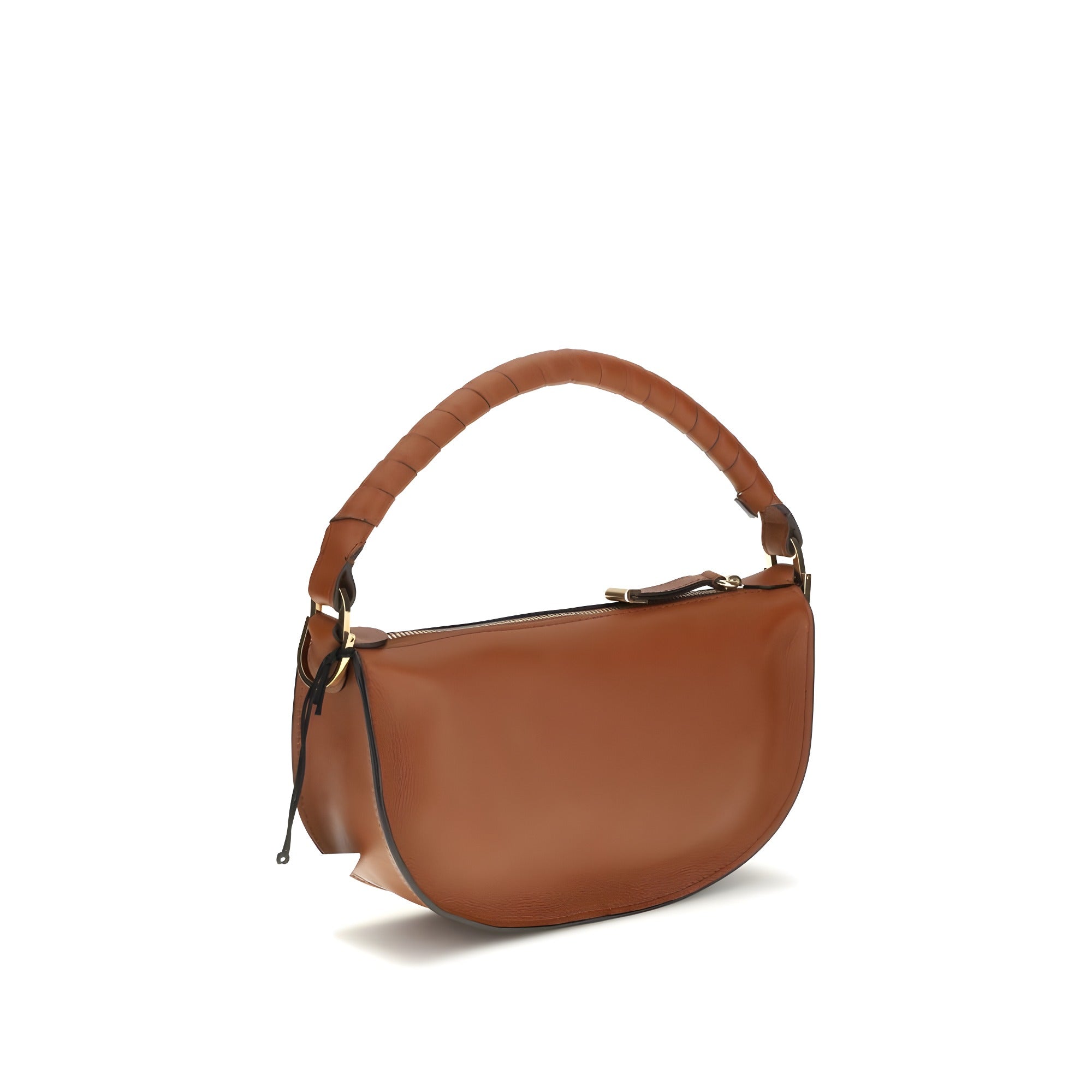 Chloé Brown Calf Leather Shoulder Bag