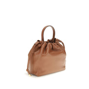 Chloé Brown Lambskin Shoulder Bag
