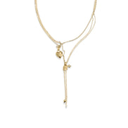Chloé Gold Brass Necklace
