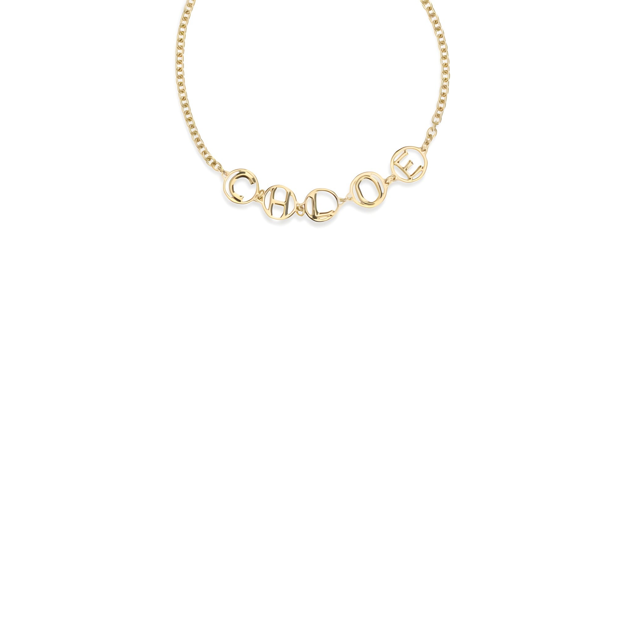 Chloé Gold Brass Necklace