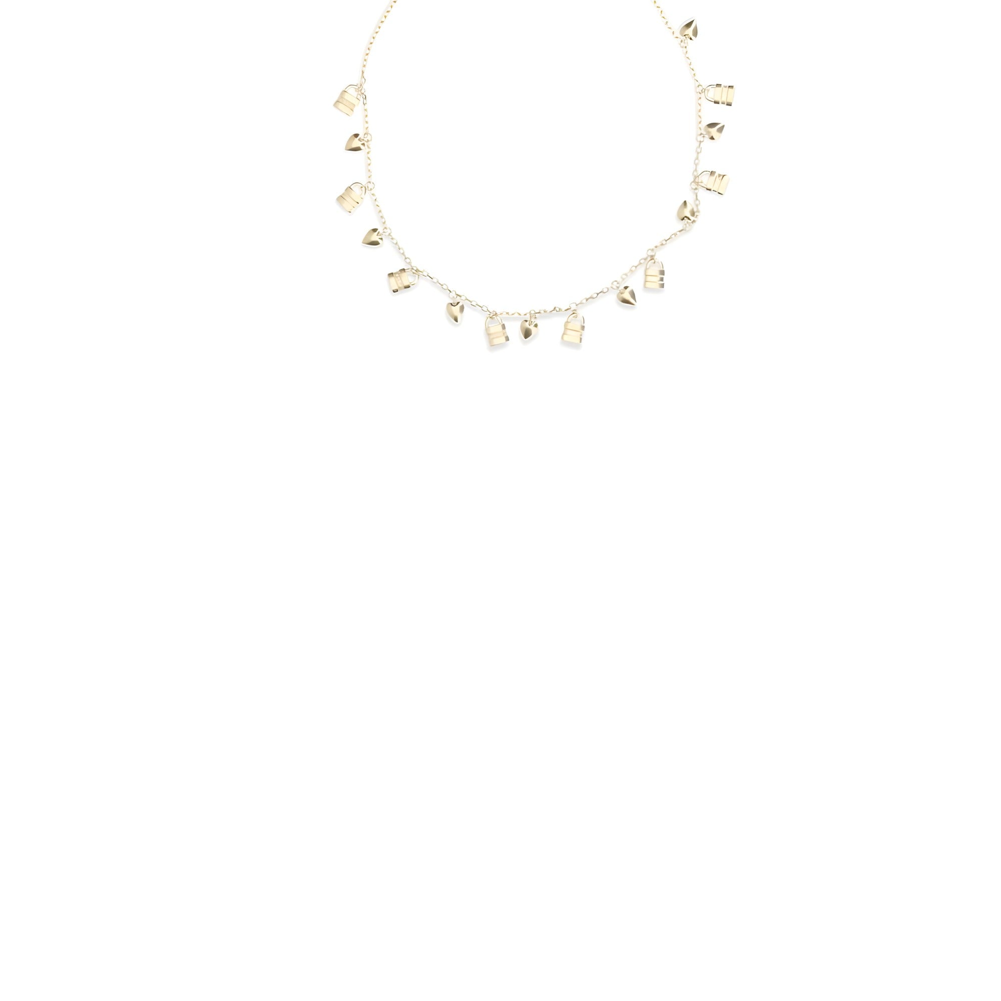Chloé Gold Brass Necklace