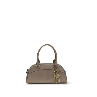 Chloé Gray Calf Leather Handbag