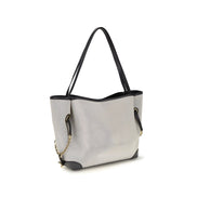 Chloé Gray Cotton Shoulder Bag