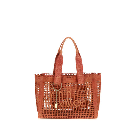 Chloé Multicolor Raffia Shoulder Bag