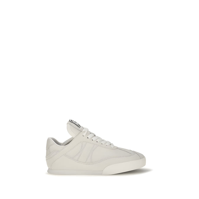 Chloé White Leather Athletic Sneakers