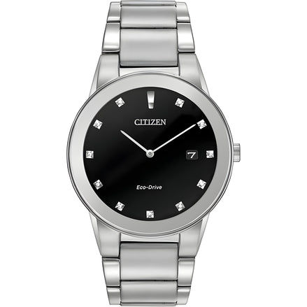 Citizen Grey Stainless Steel Dress Watch