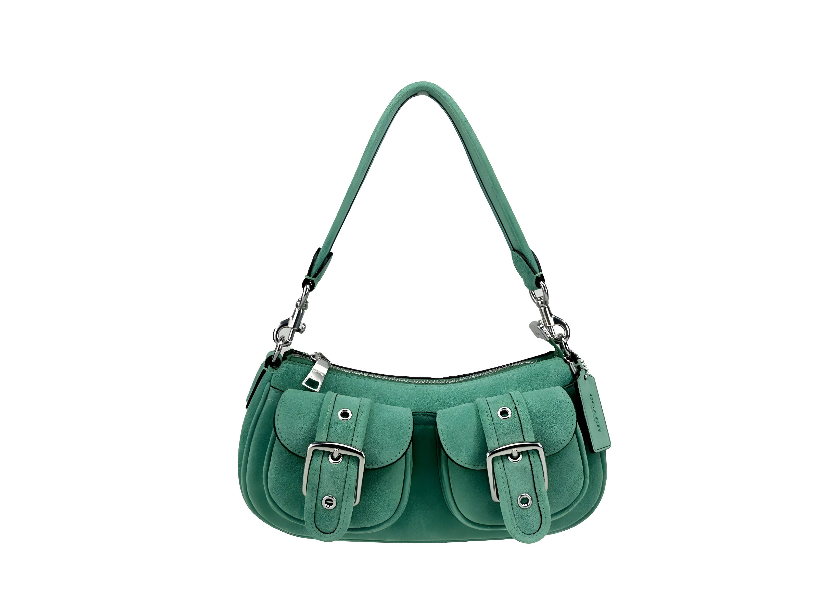COACH Ashton Suede Shoulder Bag